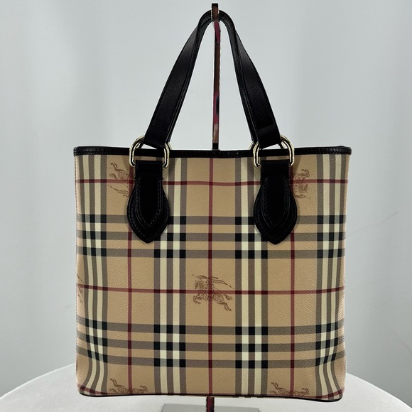 Burberry Haymarket Check Tote - Picture 3 of 13